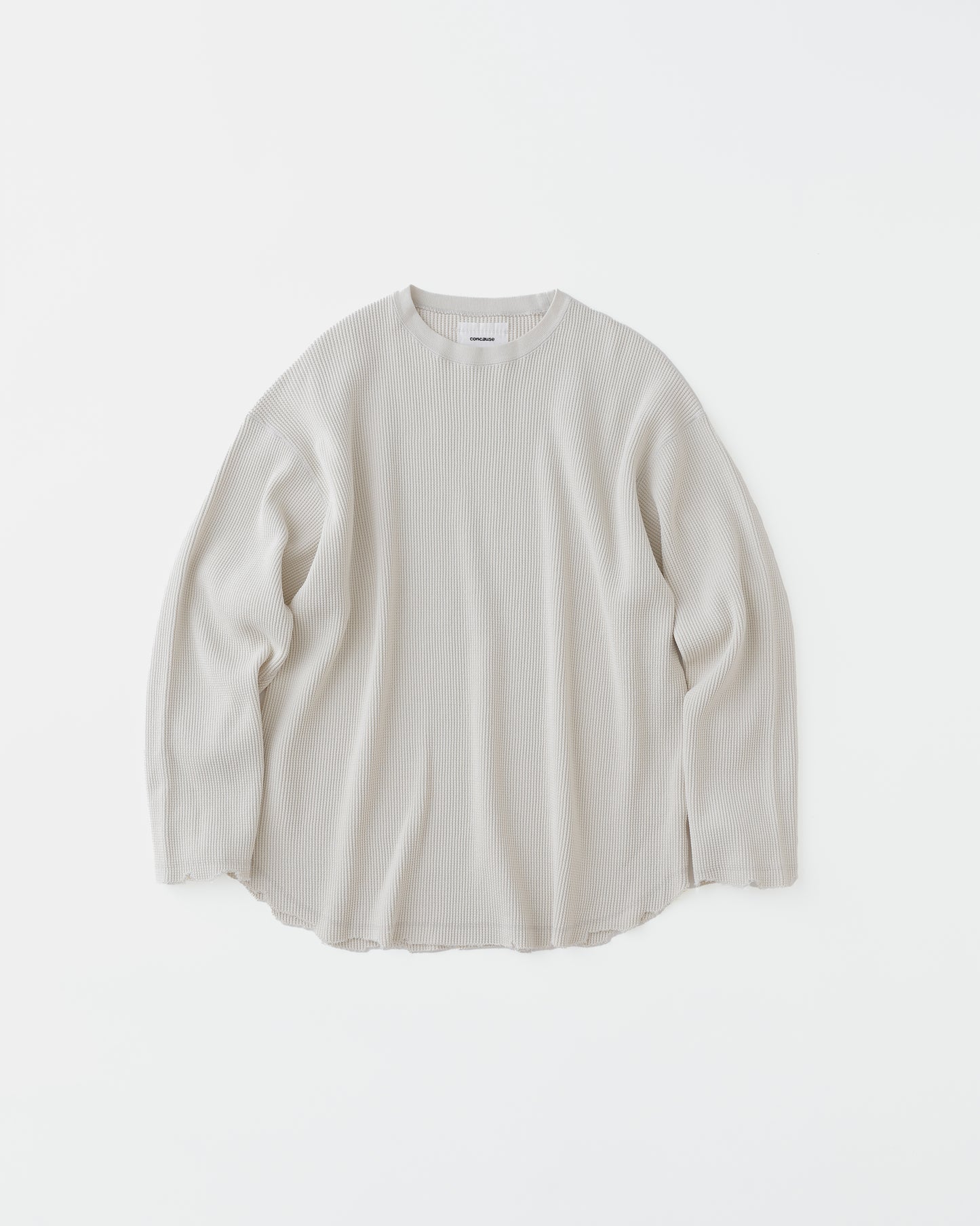 HEAVY WAFFLE L/S TEE