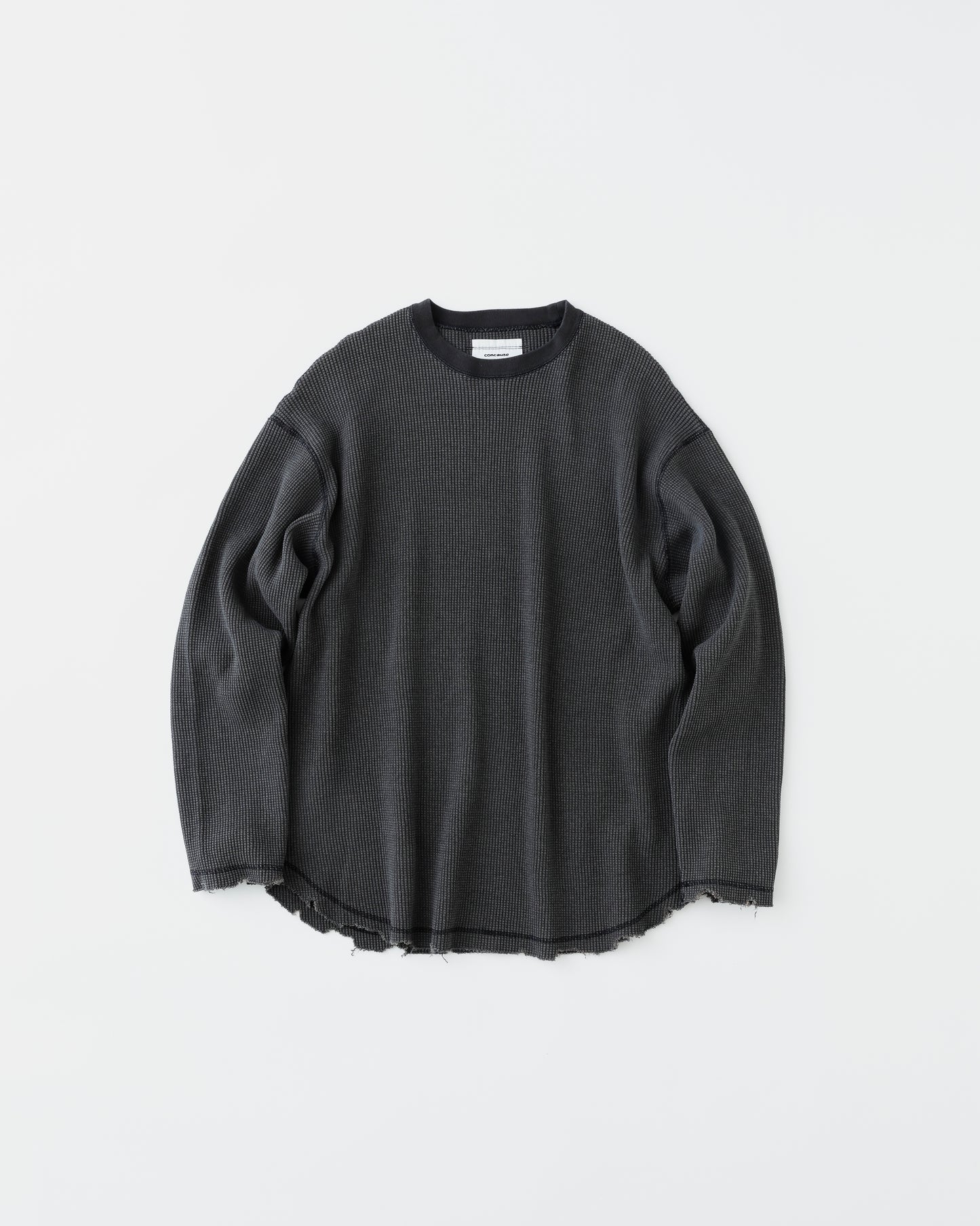HEAVY WAFFLE L/S TEE