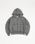 concause Online Shop (コンコース オンラインショップ) | W-V AFTER HOODIE (ダブルブイアフターフーディー) | メンズ パーカー スウェット スエット フード 後付け 加工 ブラック 黒 チャコール グレー  男性 ヴィンテージ ビンテージ ドメスティック ブランド