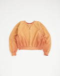 concause Online Shop (コンコース オンラインショップ) | RW F-V SWEAT SHIRTS(リバースウィーブ フロントVガゼットスウェットシャツ) | レディース  ウィメンズ ヴィンテージ ビンテージ ドメスティック ブランド 長袖 加工 ダメージ カジュアル スウェット トレーナー レッド 赤 オレンジ