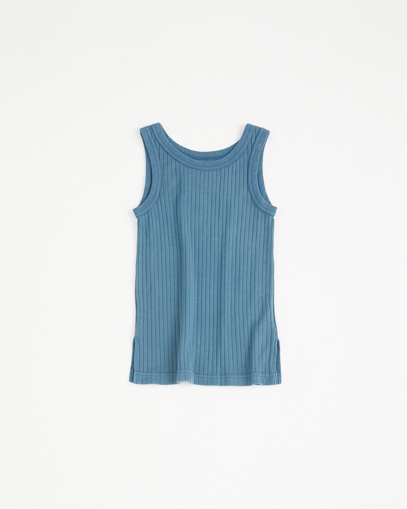 concause Online Shop (コンコース オンラインショップ) | FADE TANK TOP (フェードタンクトップ)| レディース ウィメンズ ヴィンテージ ビンテージ ドメスティック ブランド タンク 加工 ダメージ カジュアル ブルー 青