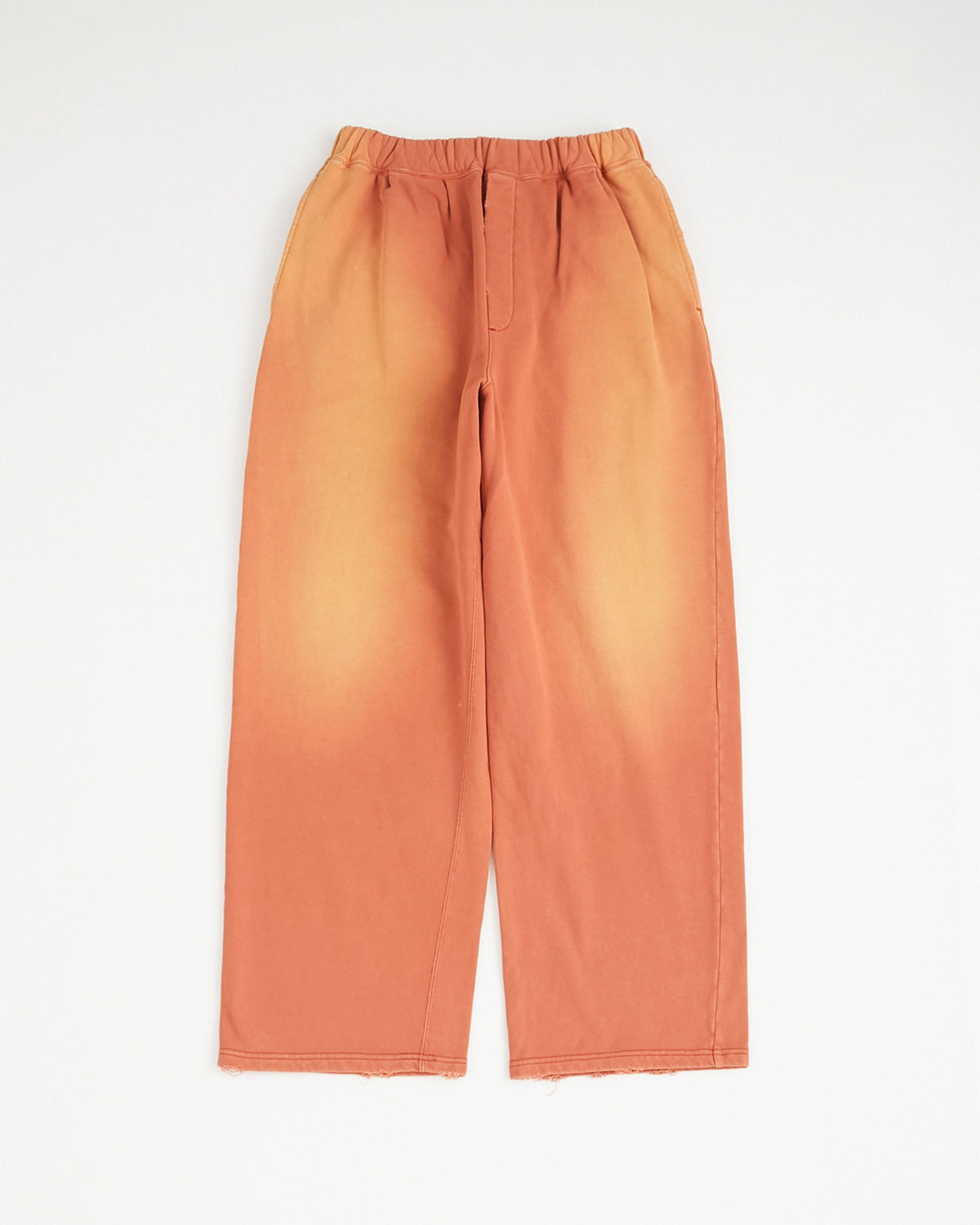 concause Online Shop (コンコース オンラインショップ) | SWEAT PANTS (スウェットパンツ) |メンズ ヴィンテージ ビンテージ ドメスティック ブランド 加工 ダメージ カジュアル カットパンツ  レッド 赤 オレンジ