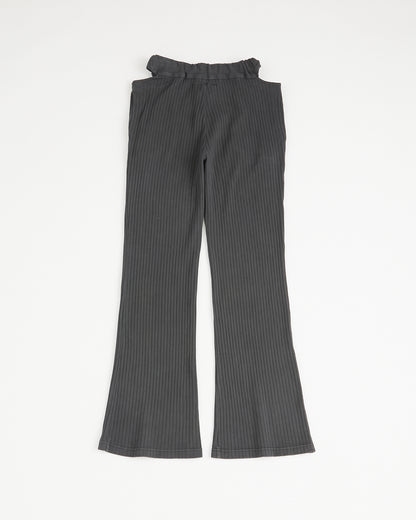 concause Online Shop (コンコース オンラインショップ) | RIB PANTS (リブパンツ) | カットソー レディース  ウィメンズ ヴィンテージ ビンテージ ドメスティック ブランド 加工 ダメージ カジュアル カットパンツ 総ゴム ネイビー