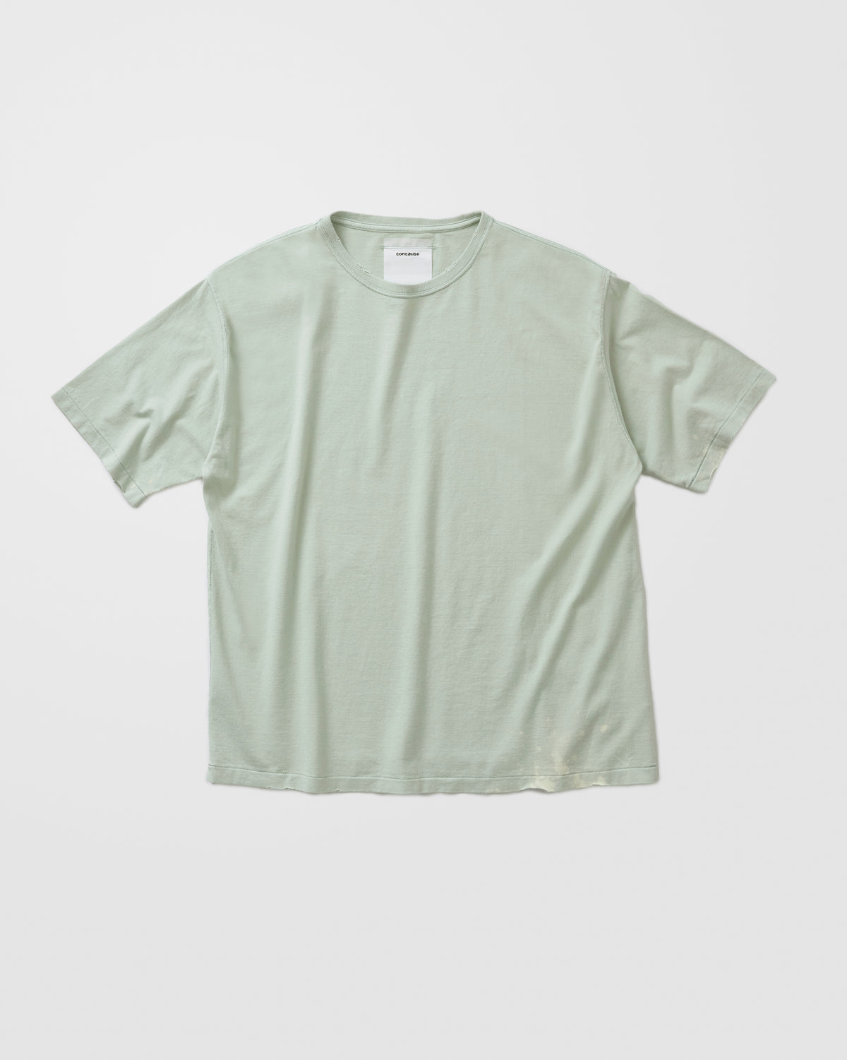 concause S/S TEE / GREEN 正面
