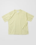 concause S/S TEE / YELLOW 正面
