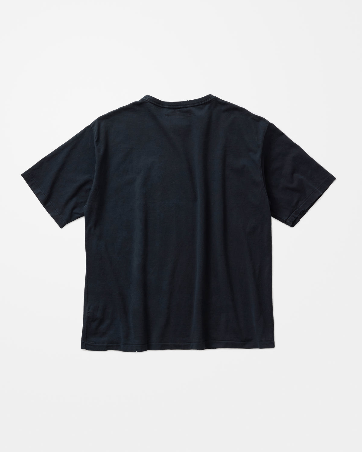 concause S/S TEE / BLACK 背面
