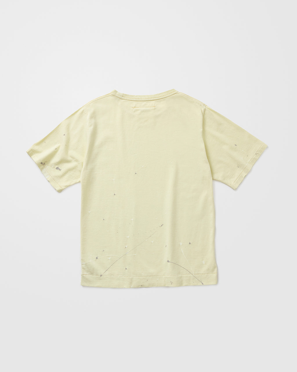 concause LITTLE S/S TEE / YELLOW 背面
