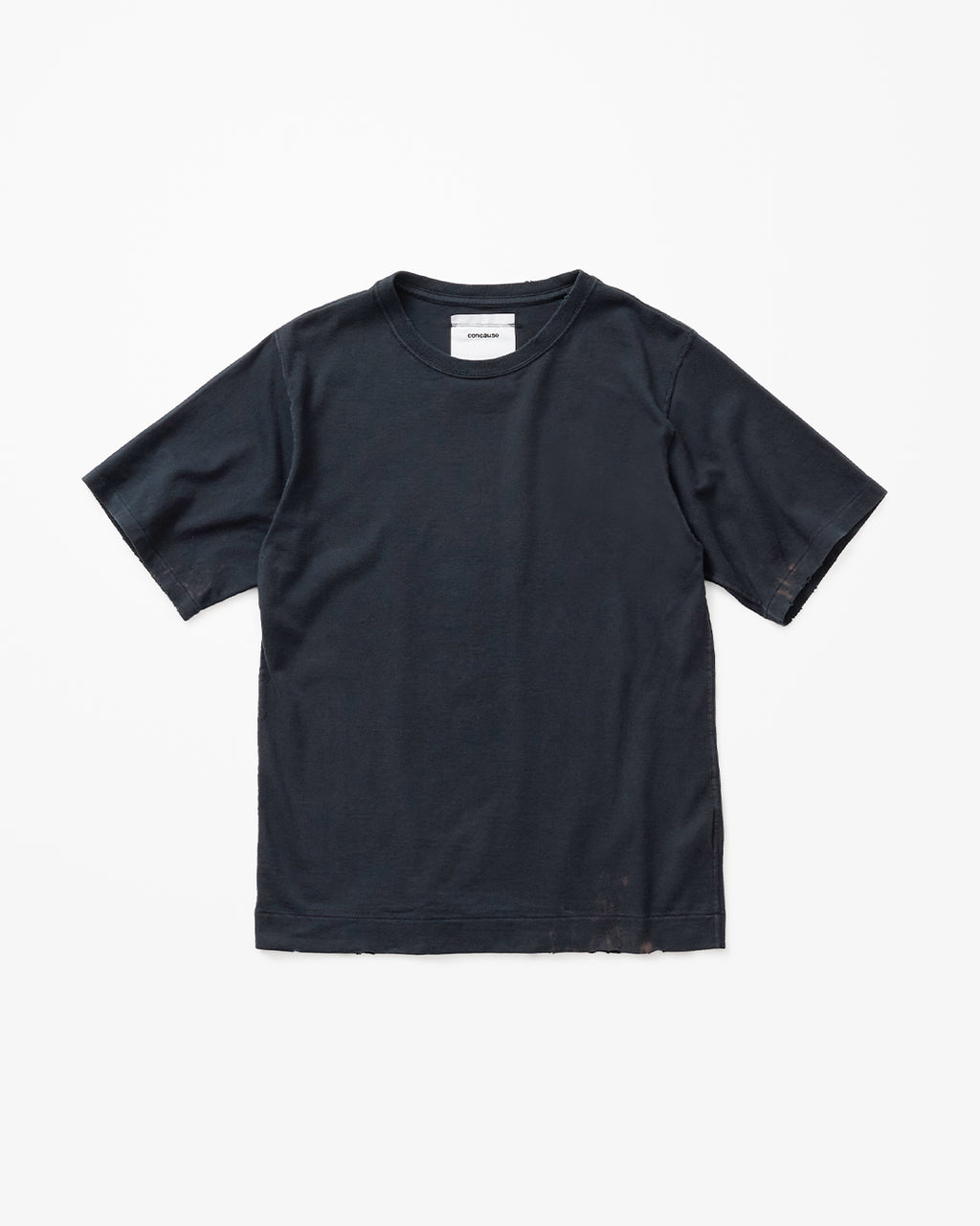 concause LITTLE S/S TEE / BLACK 正面
