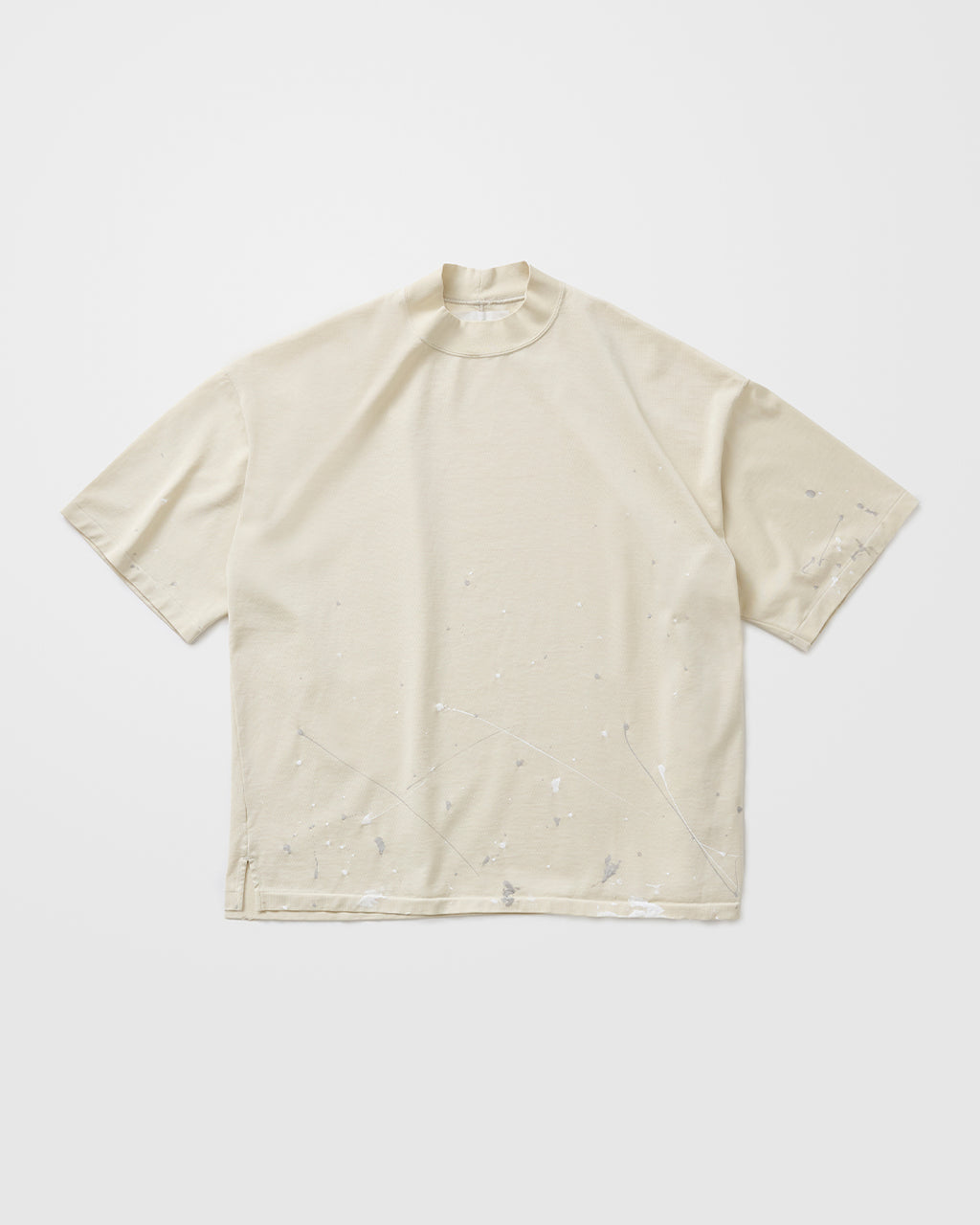 concause MOCK NECK S/S TEE / OFF WHITE 正面
