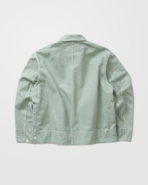 concause CHINO BLOUSON / GREEN 背面
