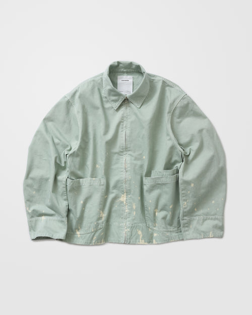 concause CHINO BLOUSON / GREEN 正面
