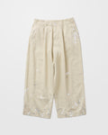 concause WIDE CHINO TROUSER / OFF WHITE 正面
