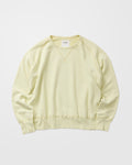 concause CREW NECK SWEAT SHIRTS / YELLOW 正面

