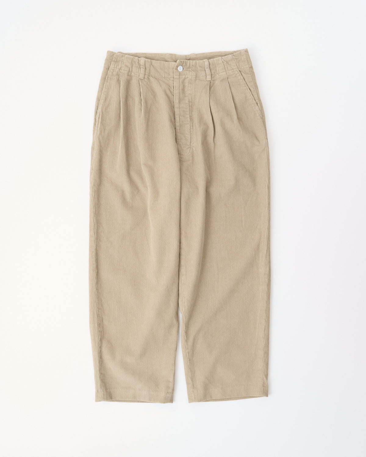 concause CORDUROY WIDE TAPERED SLACKS 26AW 商品画像 1