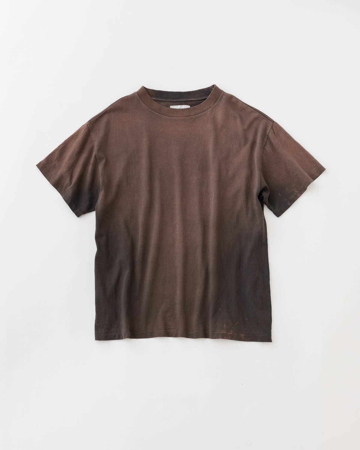concause FADE TEE / BLACK 正面（全体像）
