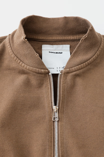 FULL ZIP SWEAT CARDIGAN