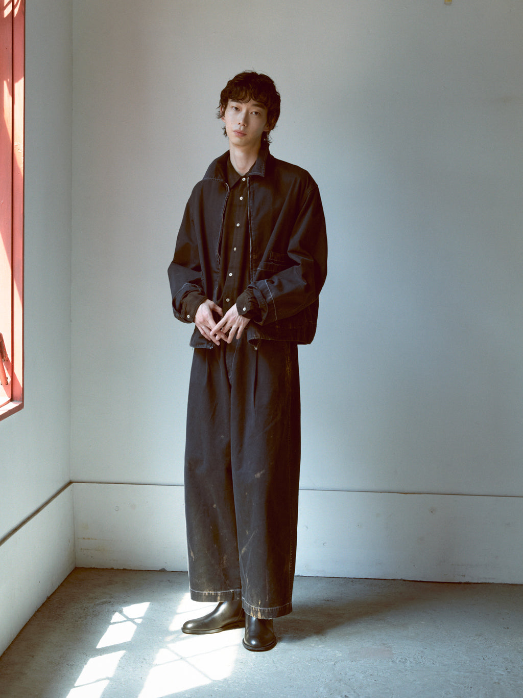 WIDE CHINO TROUSER