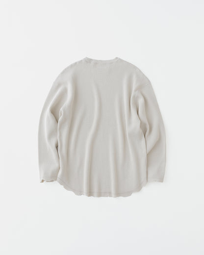 HEAVY WAFFLE L/S TEE