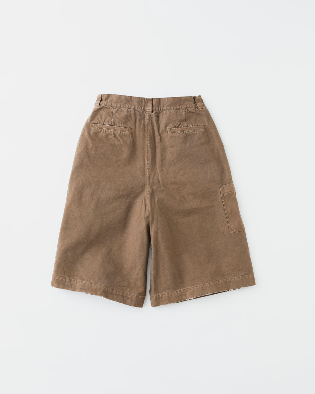 concause DUCK BAGGY SHORT PANTS / TAUPE 背面
