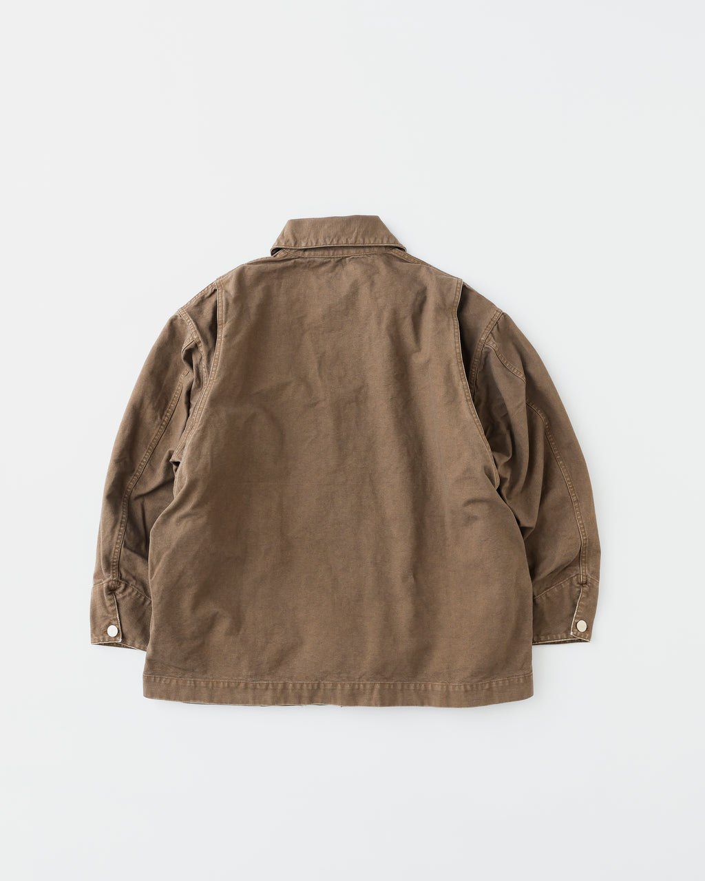 concause DUCK COVERALL / TAUPE 背面
