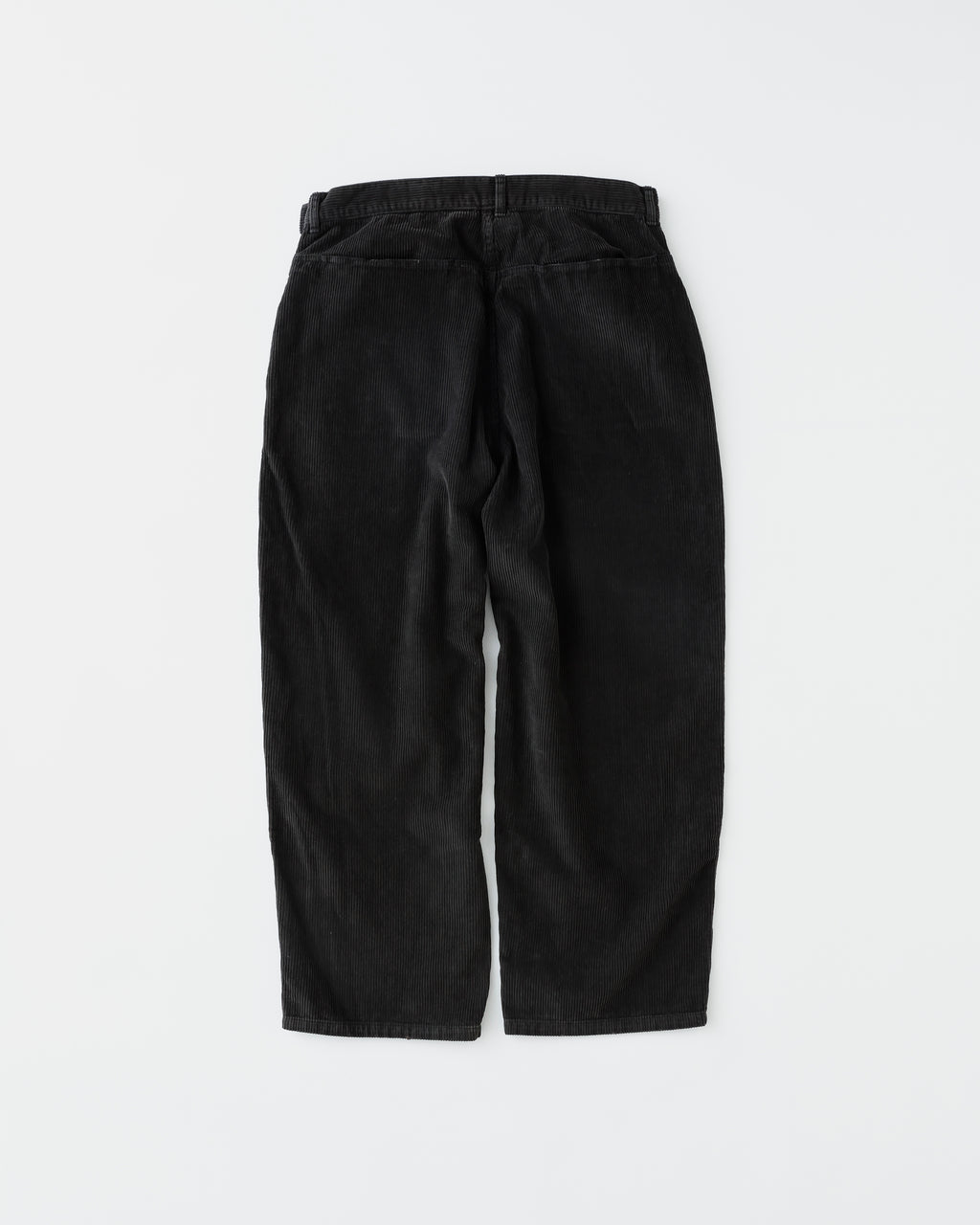 concause CORDUROY LUNCH PANTS / BLACK 背面
