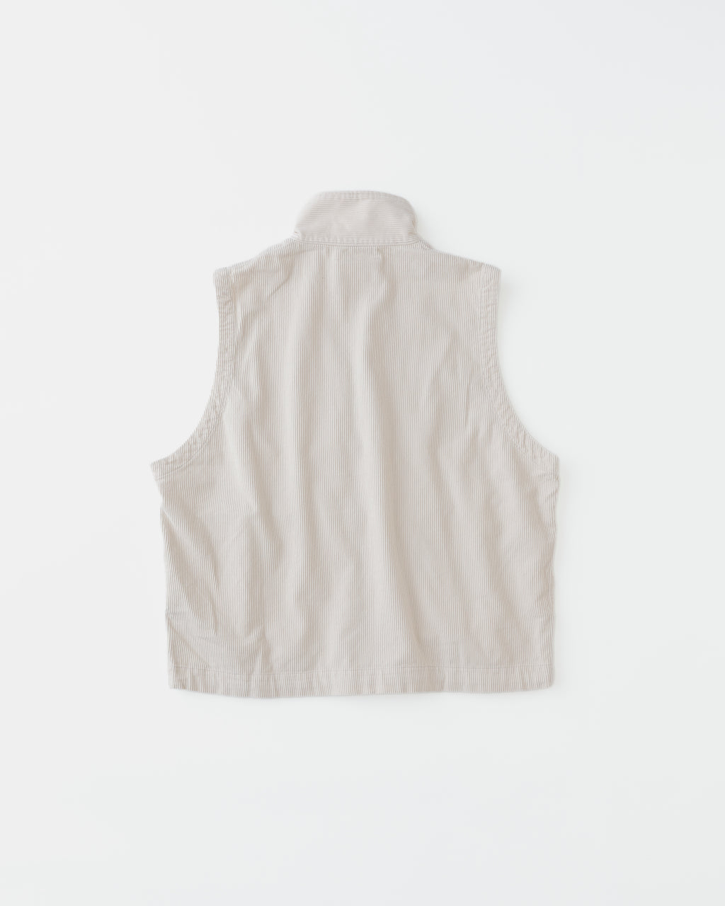 concause CORDUROY DRIVERS VEST / OFF WHITE 背面
