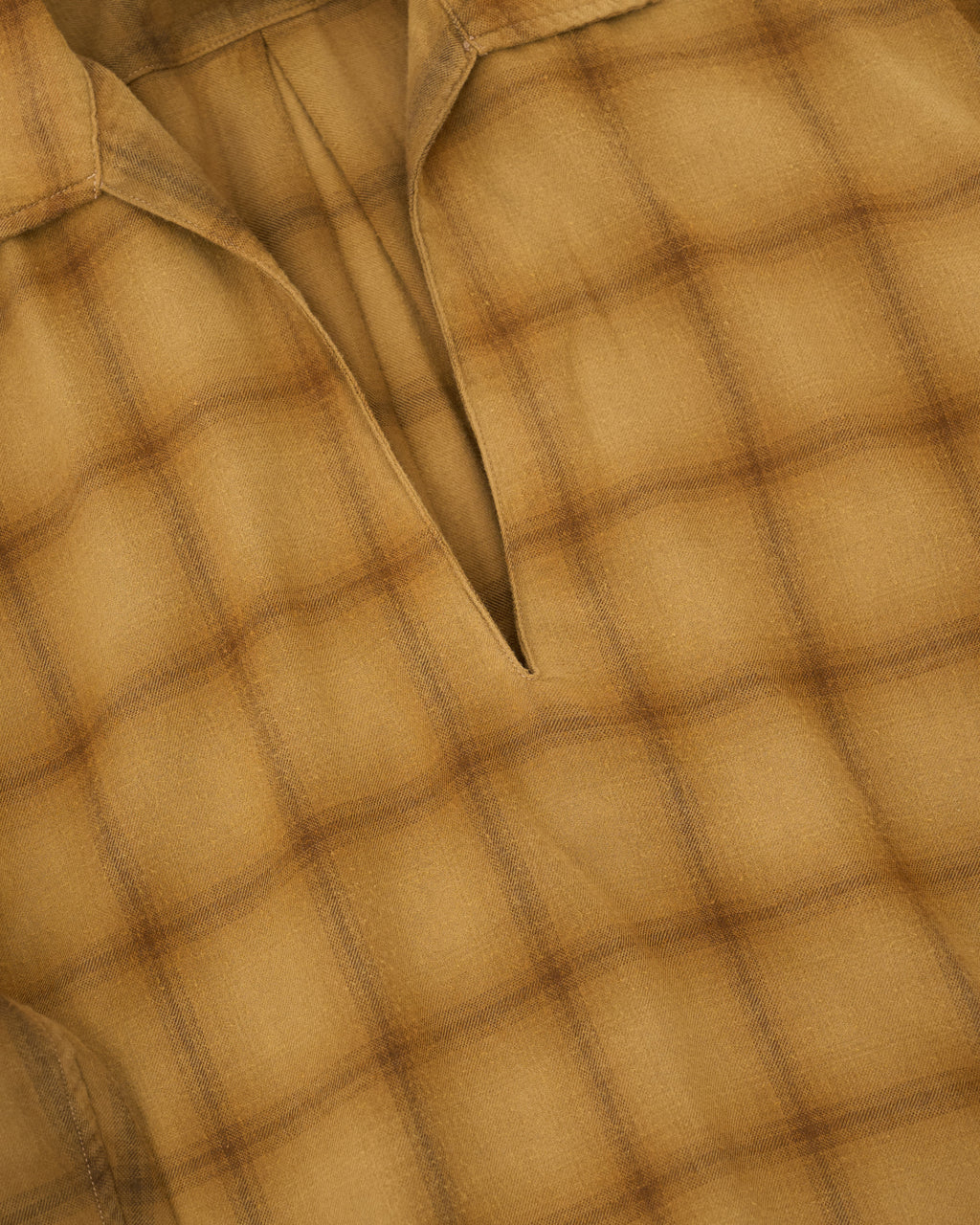 concause SKIPPER SHIRT CHECK 26AW チェック柄スキッパーシャツ 商品画像 1