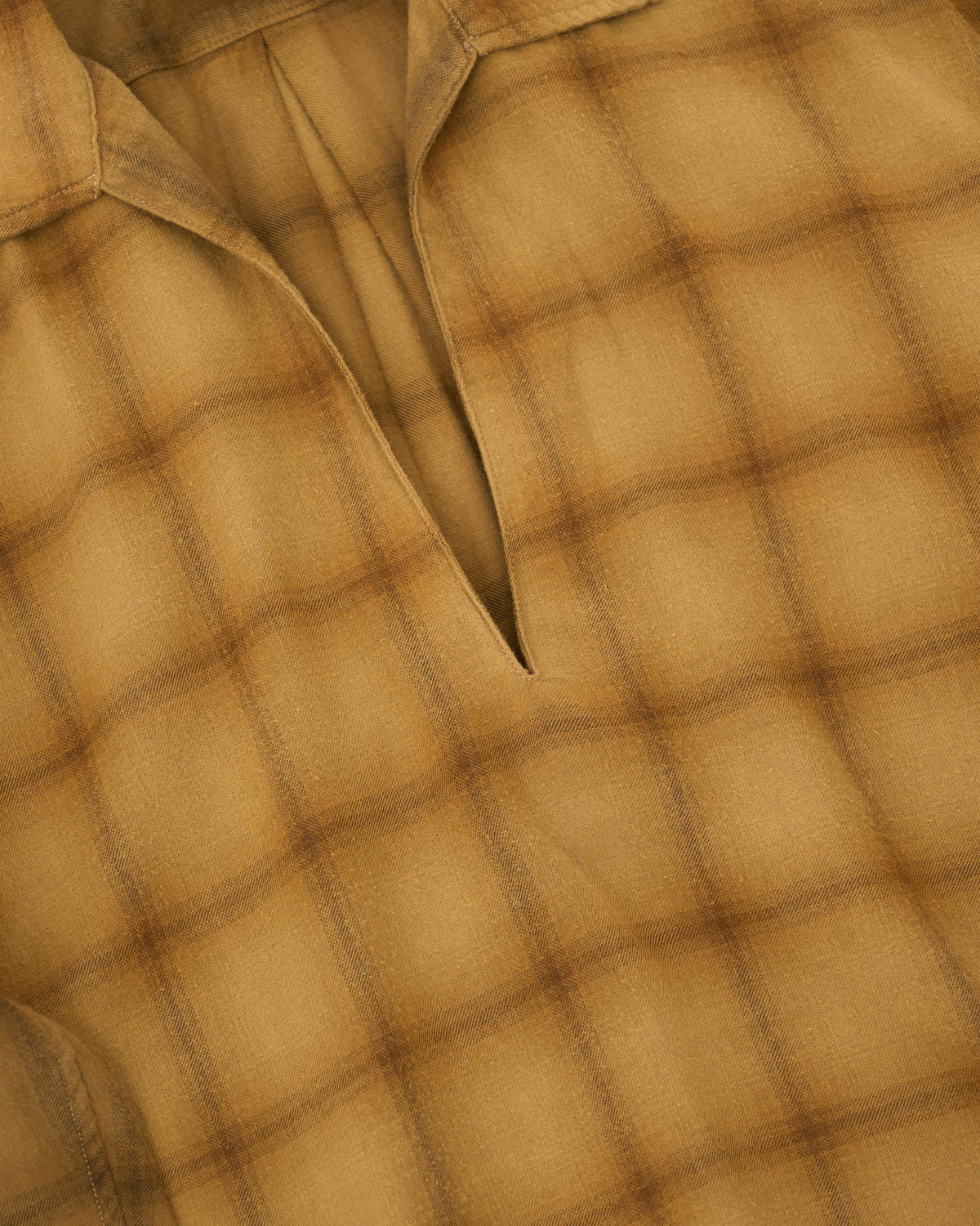 concause SKIPPER SHIRT CHECK 26AW チェック柄スキッパーシャツ 商品画像 1