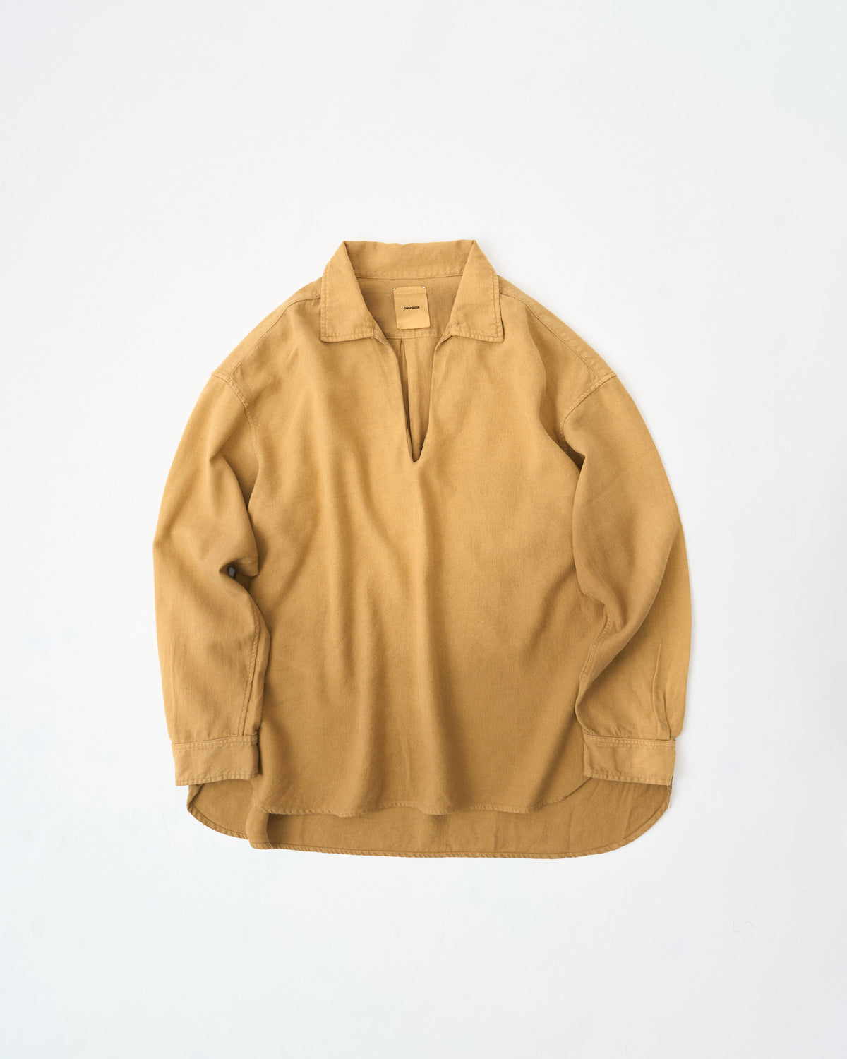 concause SKIPPER SHIRT SOLID 26AW スキッパーシャツ 商品画像 2
