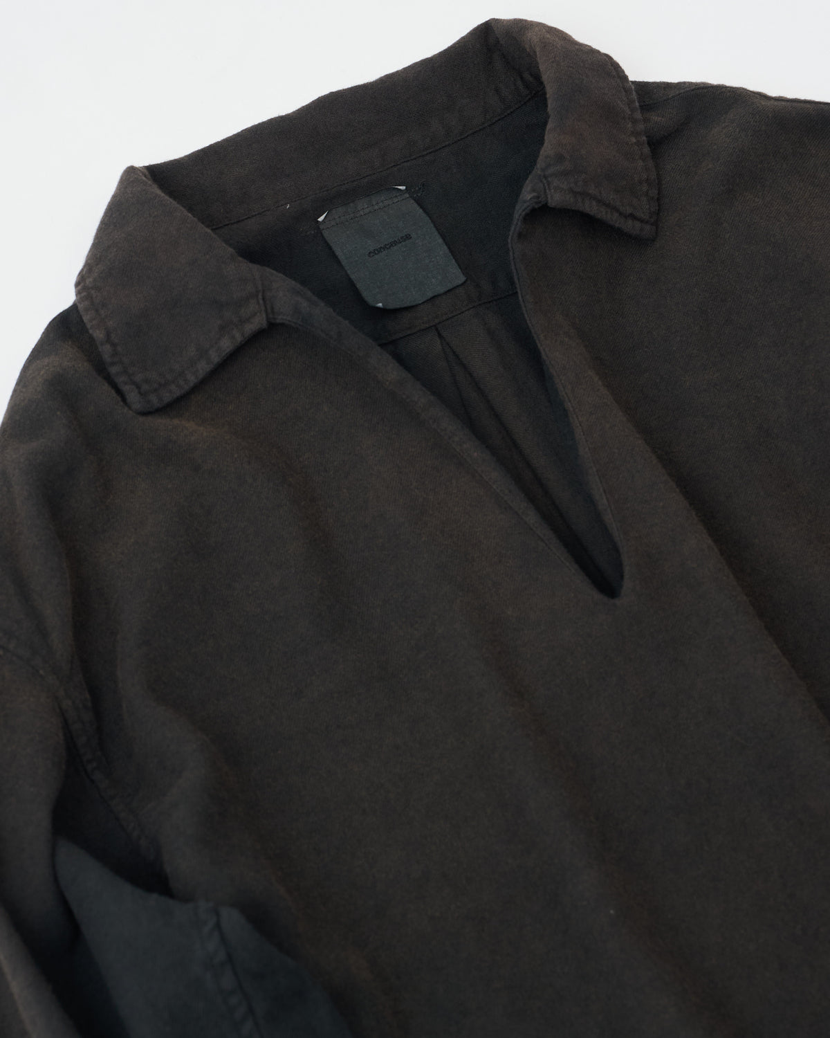 concause SKIPPER SHIRT SOLID 26AW スキッパーシャツ 商品画像 5
