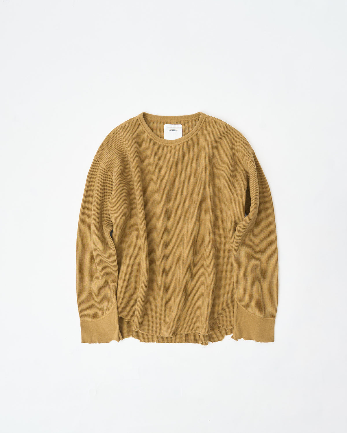 concause WAFFLE SHIRT 26AW ワッフルシャツ 商品画像 2