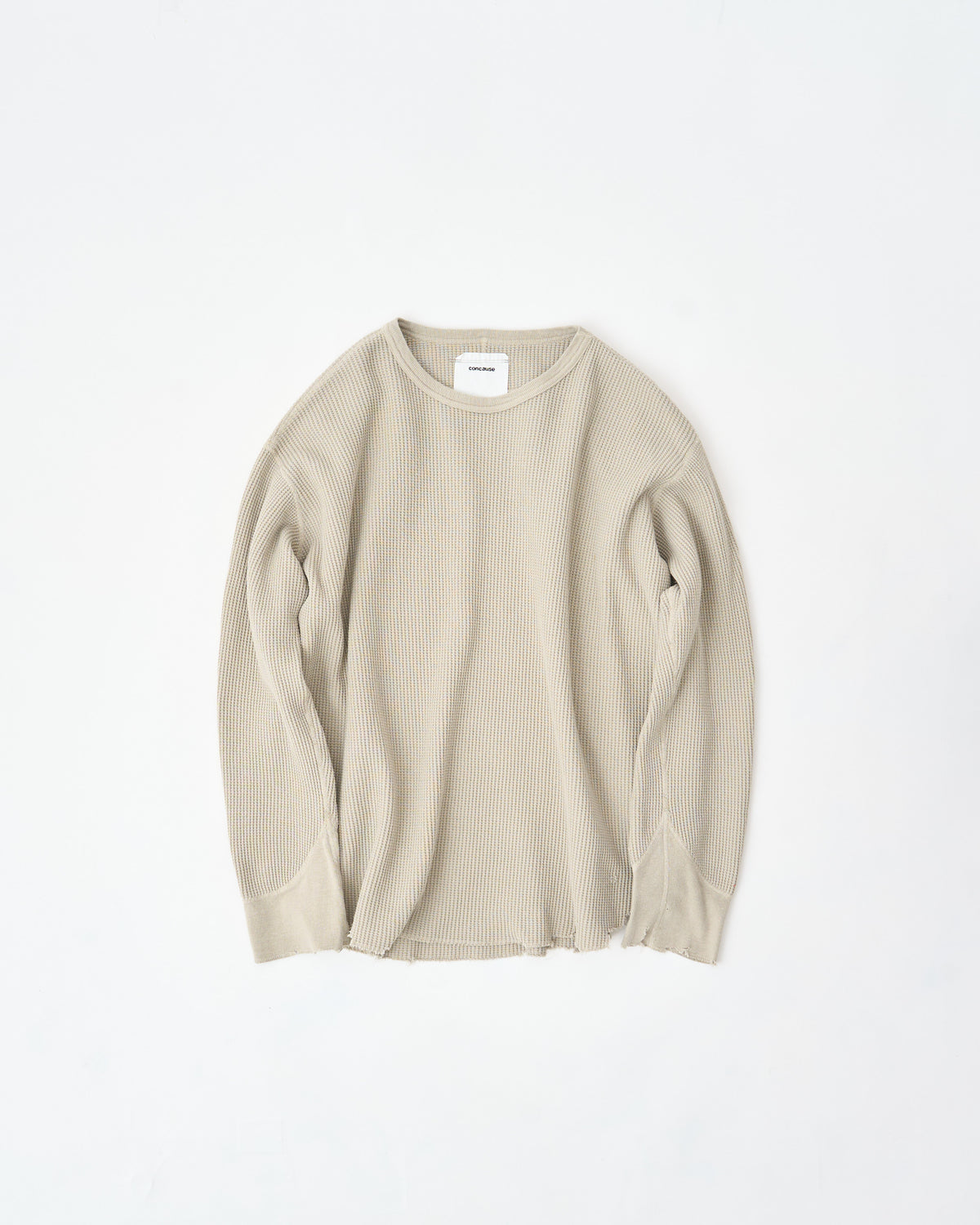 concause WAFFLE SHIRT 26AW ワッフルシャツ 商品画像 5