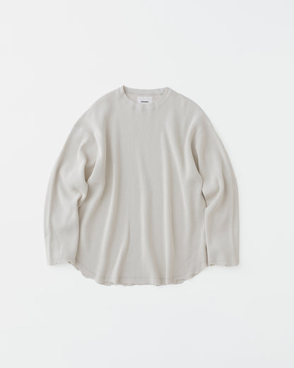 HEAVY WAFFLE L/S TEE