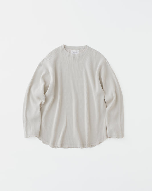 HEAVY WAFFLE L/S TEE