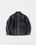 concause DENIM JACKET / INDIGO 正面（ダメージ加工）
