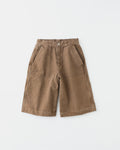 concause DUCK BAGGY SHORT PANTS / TAUPE 正面（バギーシルエット）
