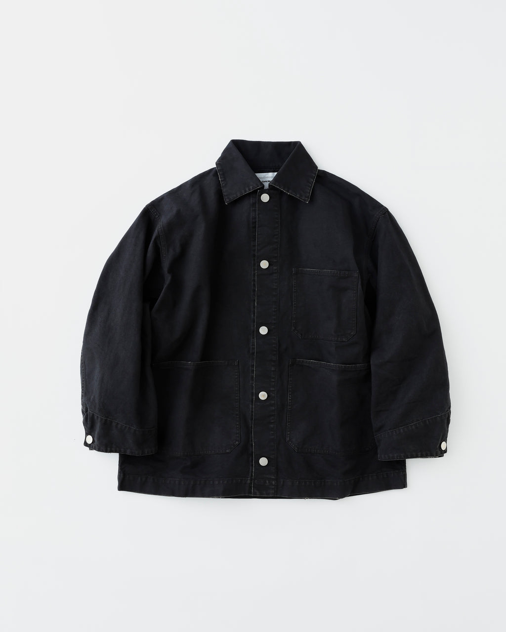 concause DUCK COVERALL / TAUPE 正面（オープンスタイル）

