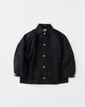 concause DUCK COVERALL / TAUPE 正面（オープンスタイル）
