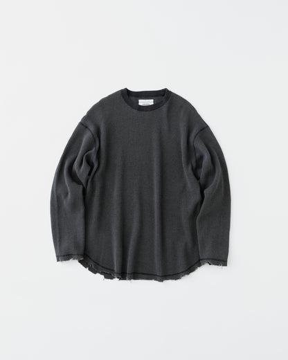 HEAVY WAFFLE L/S TEE